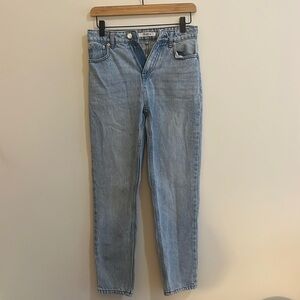 12th Tribe Lightwash Straight-leg Mom Jean Size 25